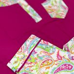 ست راحتی تیشرت شلوارک زنانه و دخترانه طرح بته جقه ای