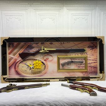 تابلو تپانچه آینه ای سایز 4