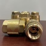 شیر یکطرفه برنجی