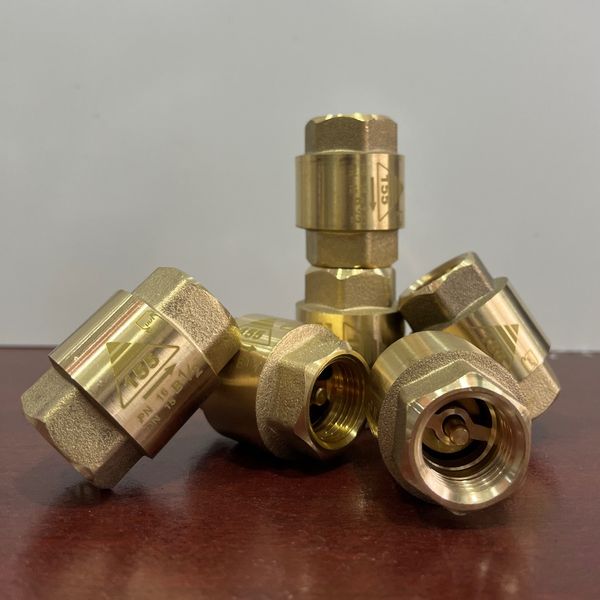 شیر یکطرفه برنجی