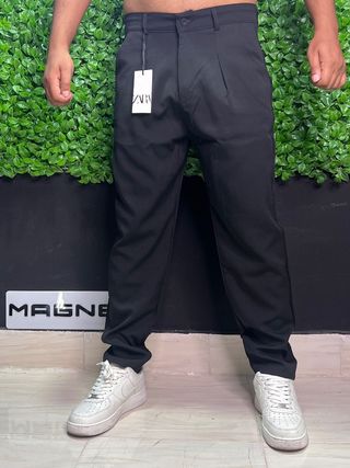 شلوار پارچه ای راسته مشکی
