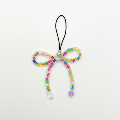 آویز پاپیون رنگین کمانی