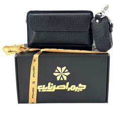 ست هدیه چرم اصل نایب مدل دو تکه