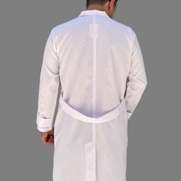 روپوش پزشکی رنگی مردانه برند مقدم