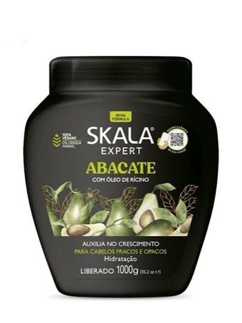 ماسک مو داخل حمام بمب آبرسان و ویتامینه قوی آووکادو اسکالا 1000g