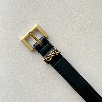 کمربند باریک ysl مشکی