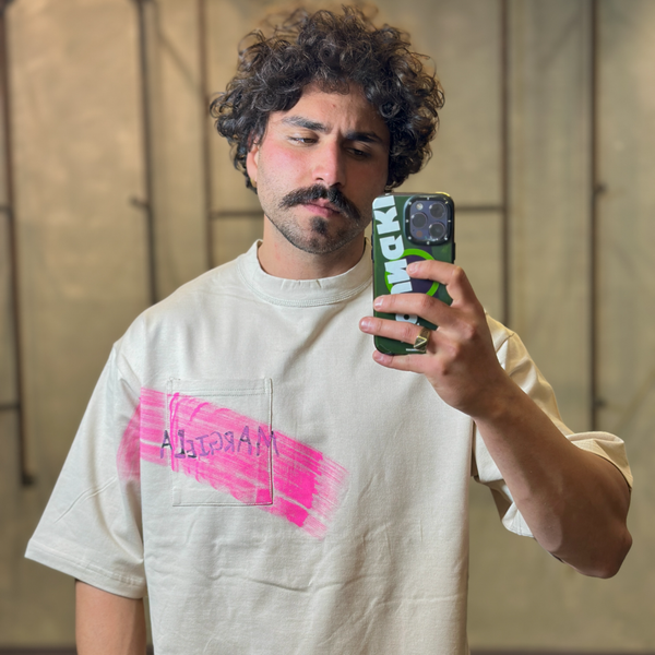 سری 4عددی تیشرت تک جیب چاپ MARGEILA  کد 2084