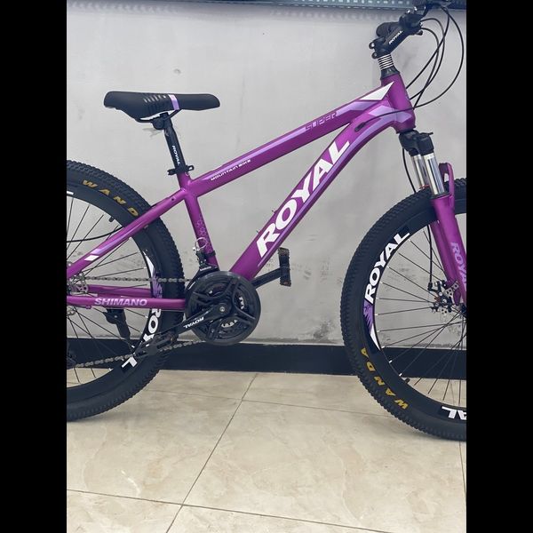 دوچرخه سایز 26 اورجینال رویال (ROYAL) رنگ بنفش