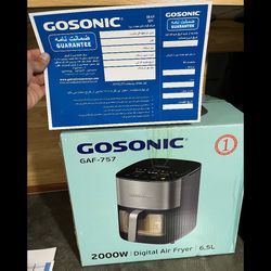 سرخ کن بدون روغن گوسونیک مدل GAF-757ظرفیت6/5 گارانتی 18 ماه