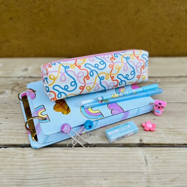 جامدادی مارپیچ رنگی3