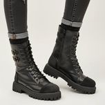 بوت چرم و جیر 2سگک