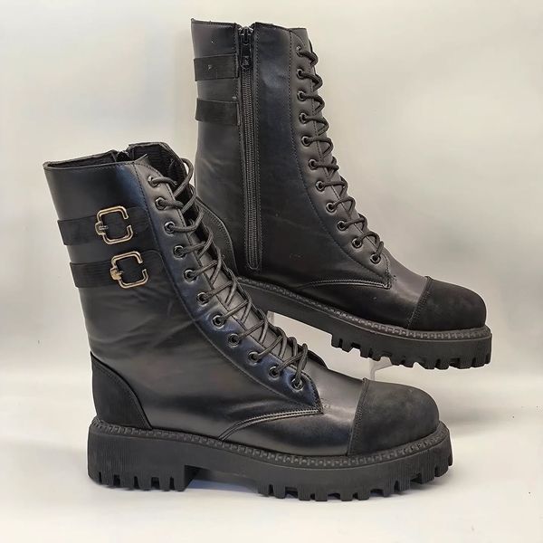 بوت چرم و جیر 2سگک