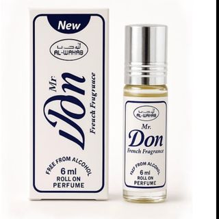 عطر رولی غلطکی فرانسوی don حجم 6 میل رایحه تمیزی و صابونی