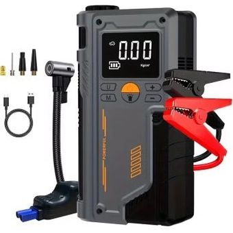 جامپ استارت خودرویی پاورفول مدل T700 ظرفیت 8000 میلی‌آمپر+چراغ قوه
