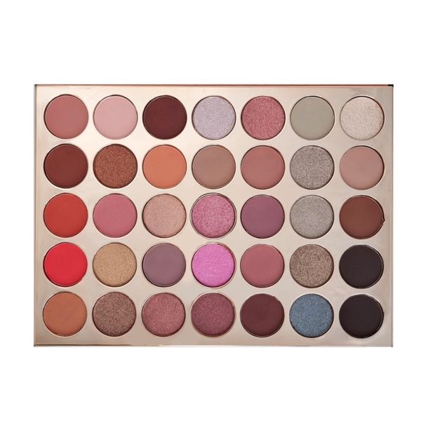پالت سایه 35 رنگ CHARACTER مدل glamour edition
