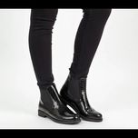 نیم بوت ورنی سنگی 2کش