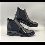 نیم بوت ورنی سنگی 2کش