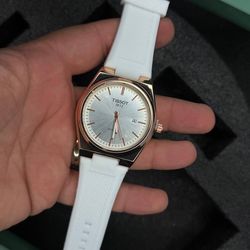 ساعت مردانه تیسوت سفید