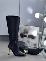 بوت بلند پاشنه9سانت طلایی