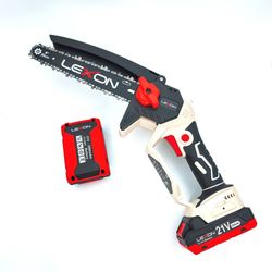 اره شارژی 20 سانتی متری(یکسال گارانتی) دوباتری لکسون مدلLE-6508