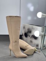 بوت بلند پاشنه9سانت طلایی