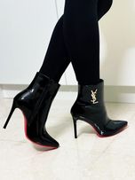 نیم بوتYSLپاشنه نازک