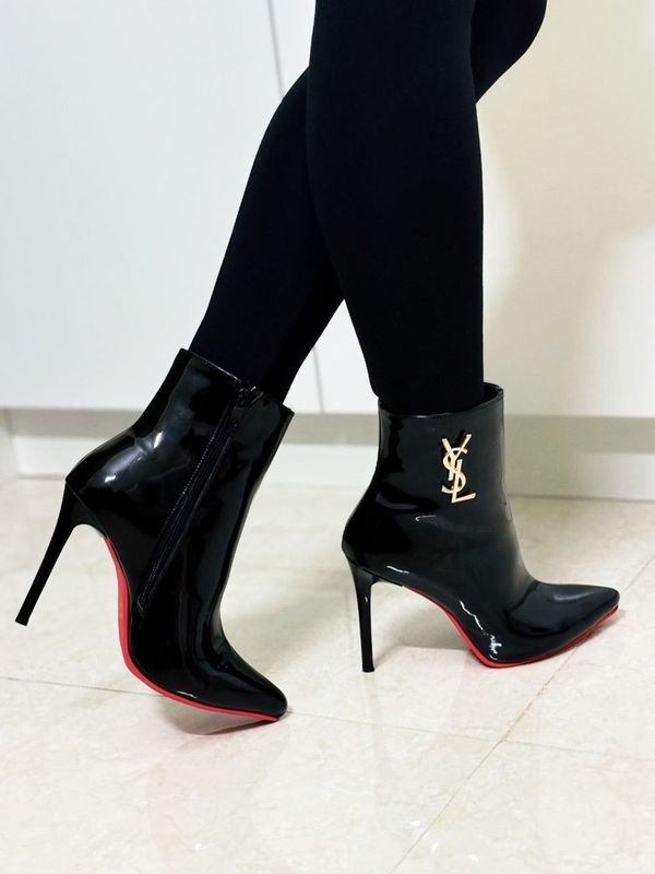 نیم بوتYSLپاشنه نازک