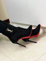 نیم بوتYSLپاشنه نازک