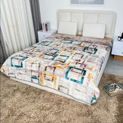 پتو ضخیم دونفره ابریشم دورو برند‌ بونیتو وارداتی‌