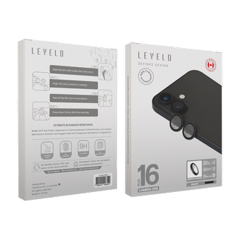 محافظ لنز آیفون 16 برند Levelo