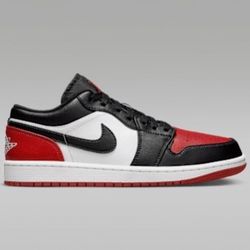 کفش نایک ایر جردن وان مشکی قرمز Nike Air Jordan 1 Black Red