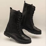 نیم بوت سنگی بغل زیپ