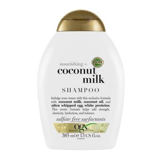 شامپو نارگیل او جی ایکس مدل Coconut Milk OGX Nourishing + Coconut Milk Shampoo