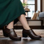 کفش طبی زیپی تک سگک