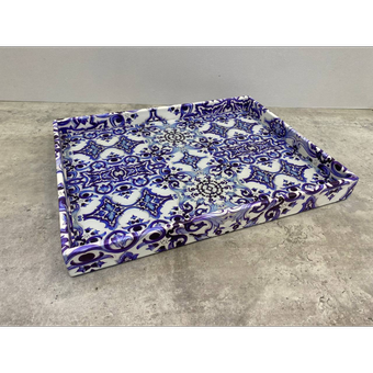 سینی چرمی طرح دولچه گابانا