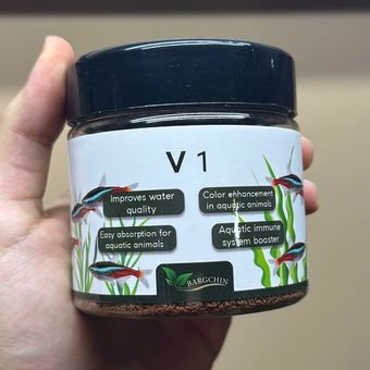 غذای ماهی v1 (رنگ) برگچین