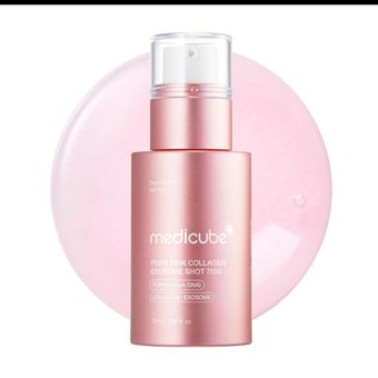 سرم اگزوزوم کلاژن و PDRN مدی کیوب شات 2000      PDRN Pink Collagen Exosome Shot Serum 2000