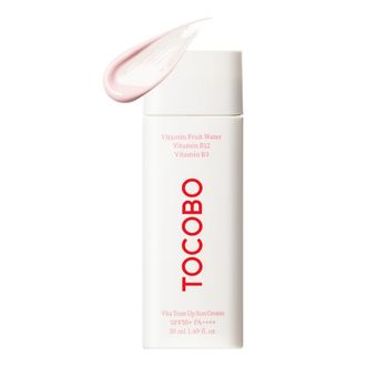 کرم ضد آفتاب ویتامینه تون آپ توکوبو     Tocobo Vita Tone Up Sun Cream SPF50