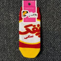 جوراب فانتزی پفک نمکی