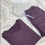 ست تیشرت و شلوار زنانه برند Attractive طرح لنگر | جنس نخ پنبه فری سایز