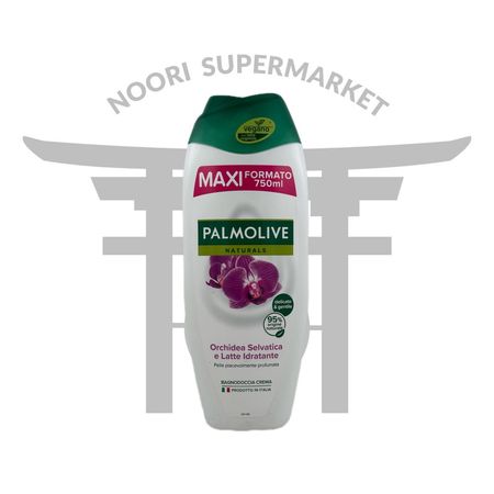 شامپو بدن پالمولیو ارکیده وحشی و شیر 750 میل