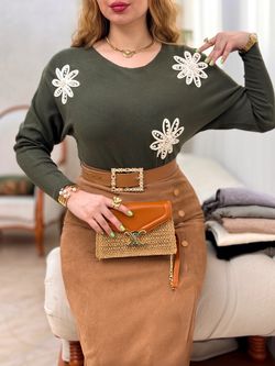 بلوز بافت بنفشه 3389