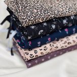 ست تیشرت و شلوار زنانه برند Attractive طرح چتر (نخ پنبه - رنگ مشکی)