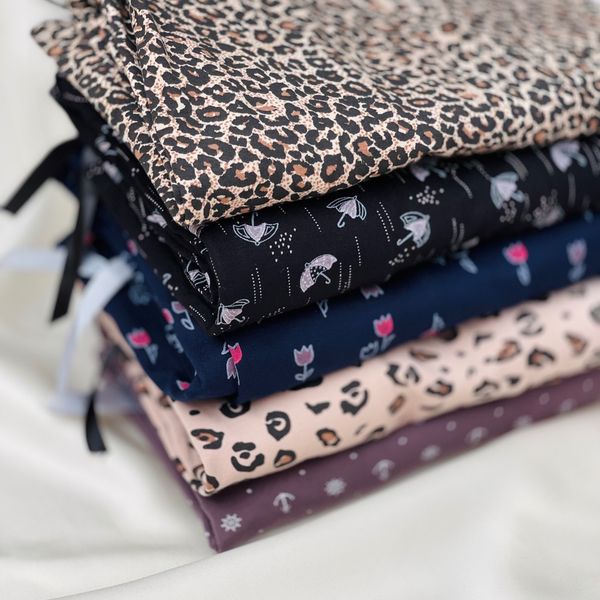 ست تیشرت و شلوار زنانه برند Attractive طرح پلنگی مینیمال فانتزی (نخ پنبه)