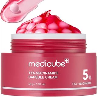 کرم کپسولی ضد لک ترانگزامیک اسید و نیاسینامید TXA مدی کیوب - 55 گرم | medicube TXA NIACINAMIDE CAPSULE CREAM