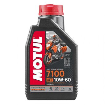روغن موتور موتول 7100 10W60 چهارزمانه یک لیتری | MOTUL