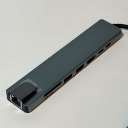 هاب 8 پورت 4K UHD TYPE-C to HDTV 8 in 1 HUB PORT NETIX PRO