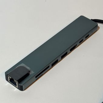 هاب 8 پورت 4K UHD TYPE-C to HDTV 8 in 1 HUB PORT NETIX PRO