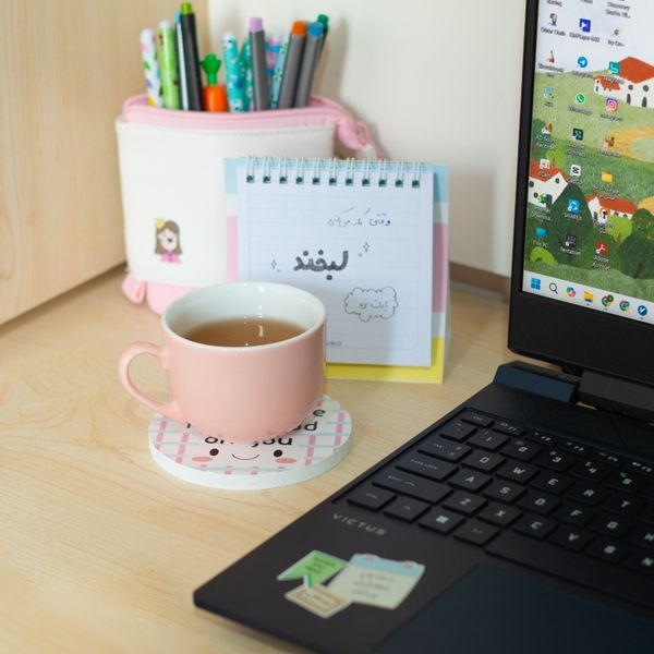 زیرلیوانی " لبخند "