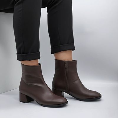 نیم بوت کلاسیک بغل زیپ طبی